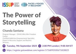The Power of Storytelling webinar flyer 
