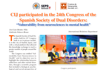 24th Congress of the Spanish Society of Dual Disorders: “Vulnerability from neurosciences to mental health”