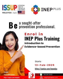 Introduction to Evidence-based Prevention Online Training ISSUP Malaysia INEP Plus Training Course on Introduction to Evidence-Based Prevention