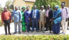 ISSUP team with the Medical Director, FNPHK, at the middle.