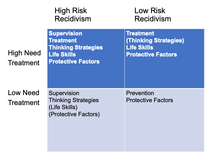 Approach to Treatment, Care and Accountability Based on Individual Needs, Not Just Criminal Charges